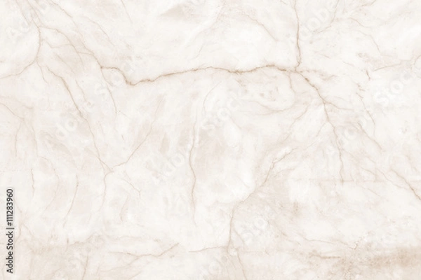 Fototapeta Light brown marble texture background, abstract texture for design