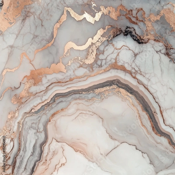 Obraz Backgrounds Rose Gold Marble Background