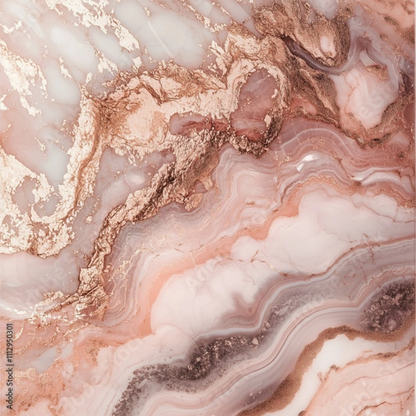 Obraz Backgrounds Rose Gold Marble Background