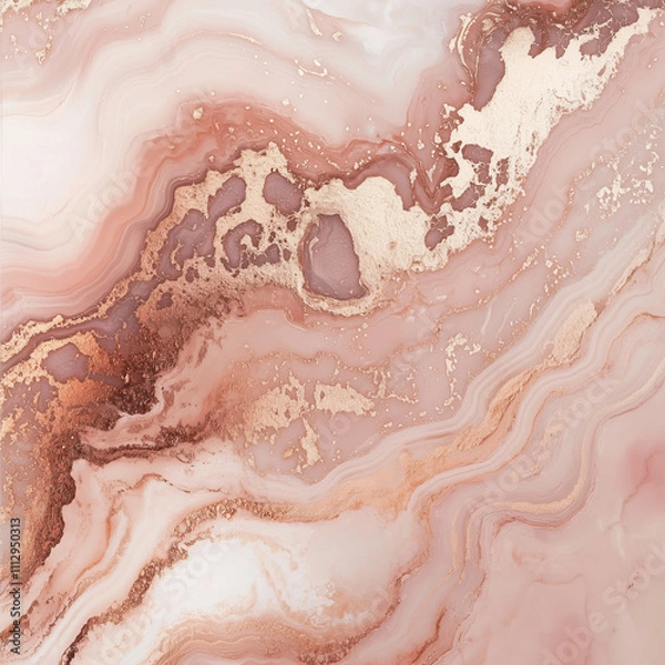 Obraz Backgrounds Rose Gold Marble Background