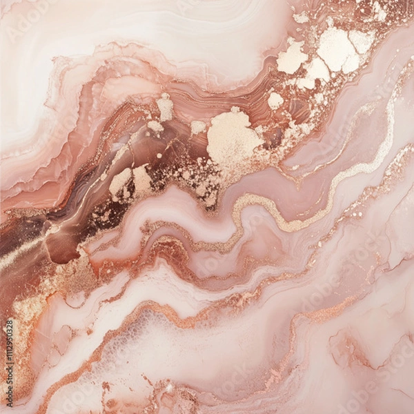Obraz Backgrounds Rose Gold Marble Background