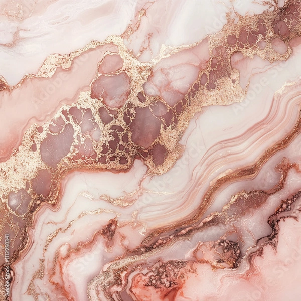 Obraz Backgrounds Rose Gold Marble Background