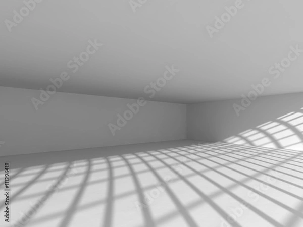 Obraz empty light big hall 3D rendering