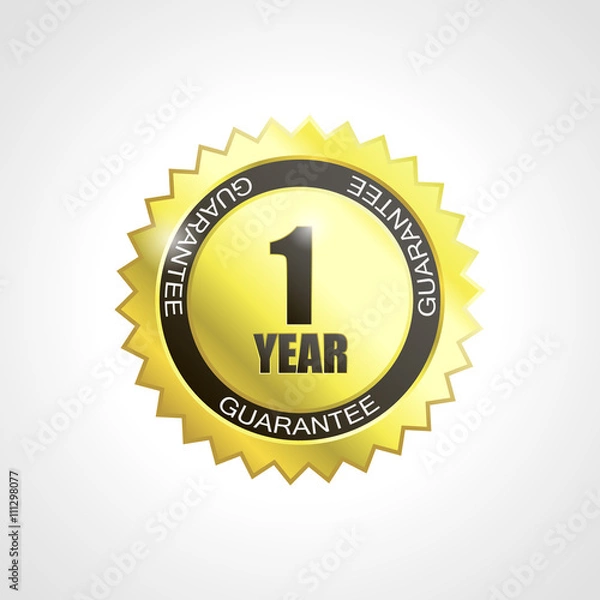 Obraz Gold guarantee label