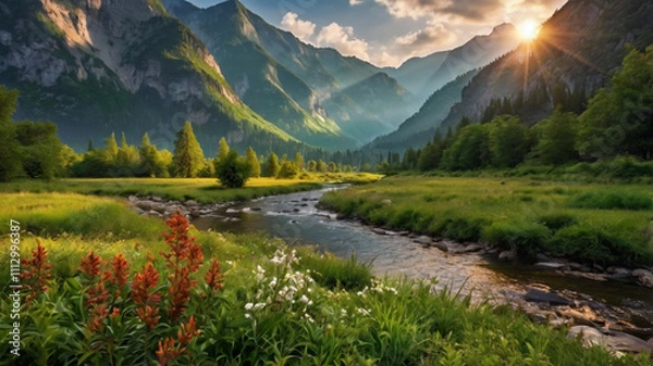 Obraz natural scenery wallpaper background