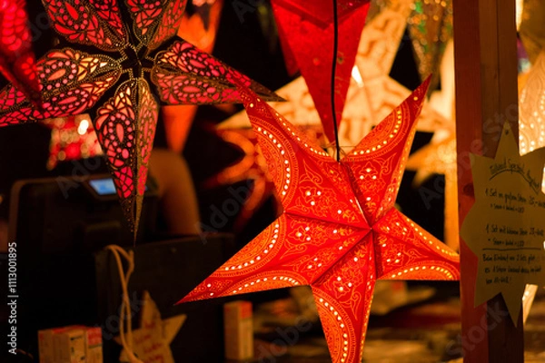 Obraz ドイツの冬の風景、クリスマス