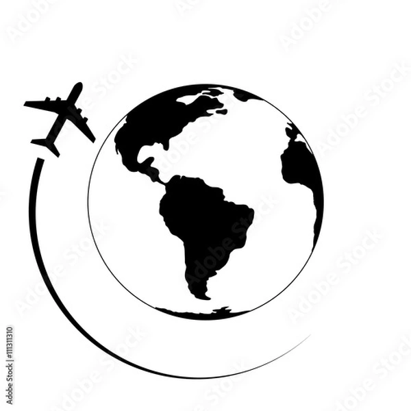 Fototapeta vector planet earth