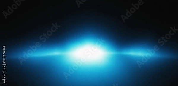 Obraz Blue Gradient Background Glowing Light Dark Texture Abstract Design Banner Header