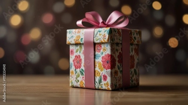 Fototapeta Floral Gift Box