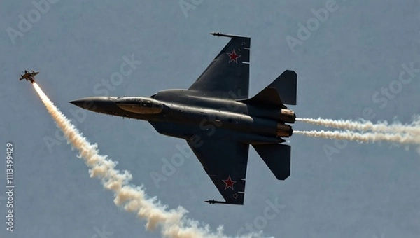 Obraz f 16 fighter jet