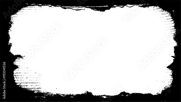 Fototapeta Vector grunge frame. 