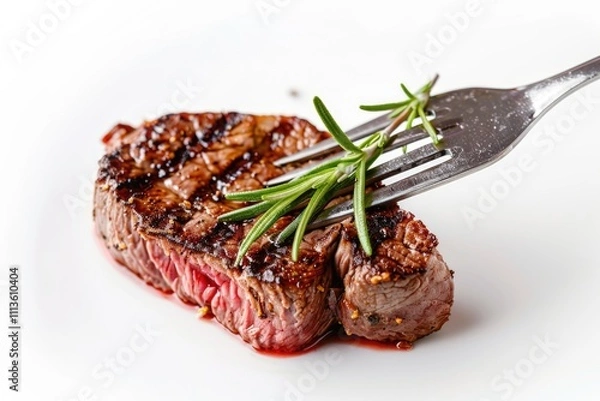 Fototapeta Beef cow isolated