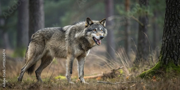 Fototapeta Wolf Front View