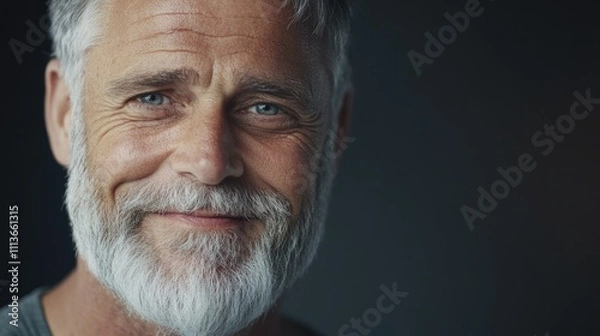 Obraz Candid Man with Beard