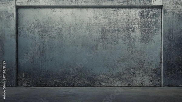 Obraz Weathered Concrete Texture Wall with Moody Minimalist Backdrop