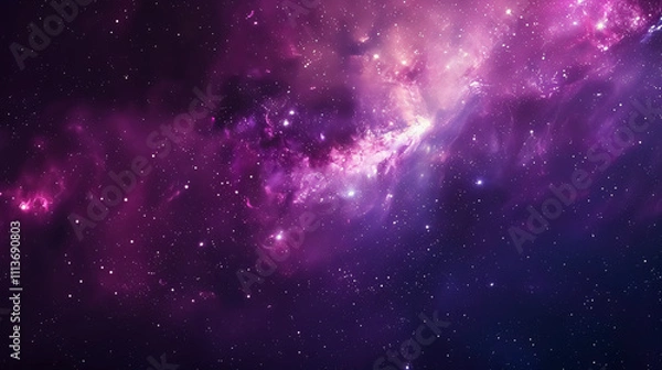 Obraz Galaxy Backgrounds: Cosmic scenes showcasing stars, nebulae, and galaxies in vibrant colors and intricate details.