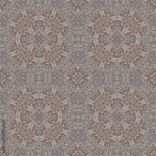 Obraz seamless abstract square pattern. texture symmetrical kaleidoscope. background creative