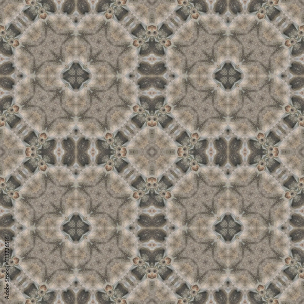 Fototapeta seamless abstract square pattern. texture symmetrical kaleidoscope. background creative