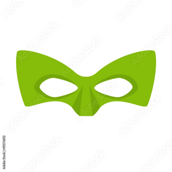 Obraz Super hero green mask