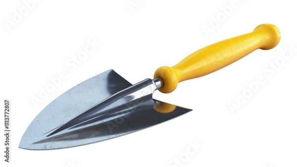 Fototapeta Detailed 3D Render of a Garden Trowel for Gardening Applications
