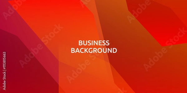 Fototapeta abstract 3d red background with blank space of paper layer