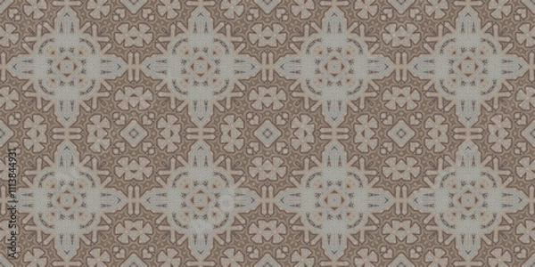 Fototapeta seamless abstract banner pattern. texture symmetrical woven. background creative