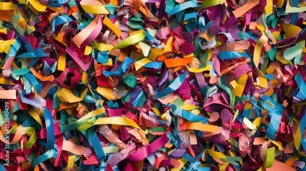 Obraz The Colorful Confetti Background