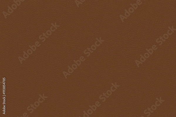 Fototapeta Close-up of Saddle Brown leather with a rich, textured finish and sophisticated craftsmanship.