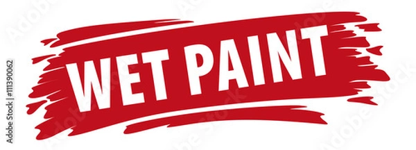 Fototapeta Nasse Farbe