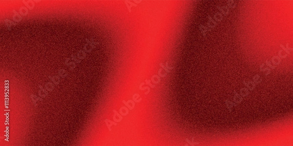 Obraz Pastel red gradient foil shimmer background texture. Yellow burnt red fiery golden foil, Color gradient, ombre. Rough, grain, noise. Colorful bright spots.