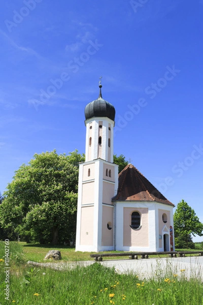 Fototapeta Die Wallfahrtskirche St. Salvator