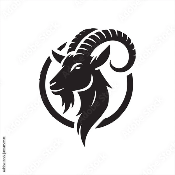 Obraz illustration of a goat