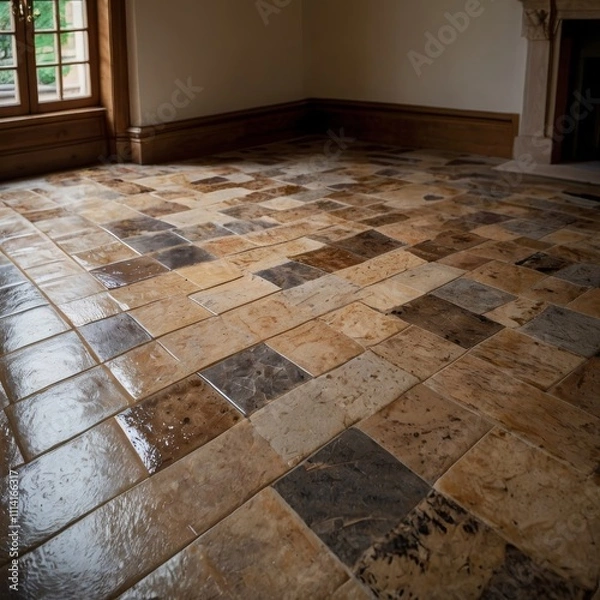 Obraz Floor Tilling