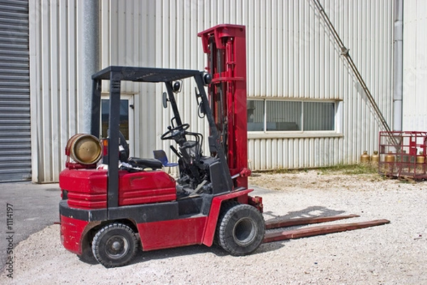 Obraz forklift