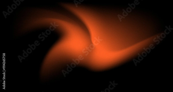 Fototapeta Orange black grainy background. Abstract dark background. Banner for advertise product on website. Space for text. Vector illustration.