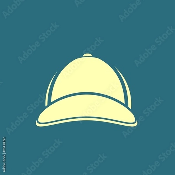 Fototapeta baseball cap icon
