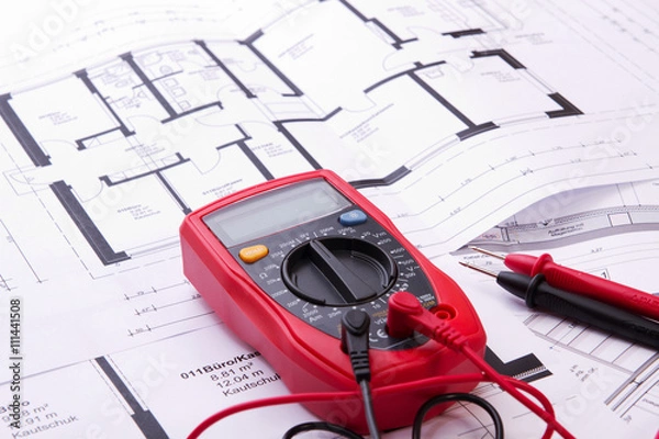 Fototapeta Hauselektrik