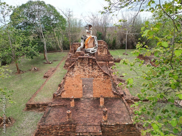 Obraz Wat Pa Daeng is an archaeological site in Thailand's Chiang Rai province.