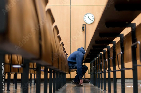 Fototapeta Sleeping Student
