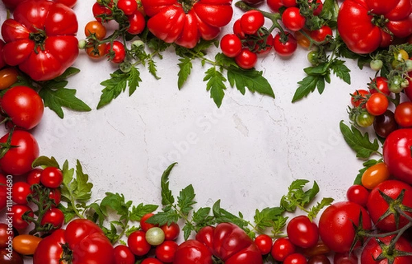 Fototapeta Fresh tomatoes