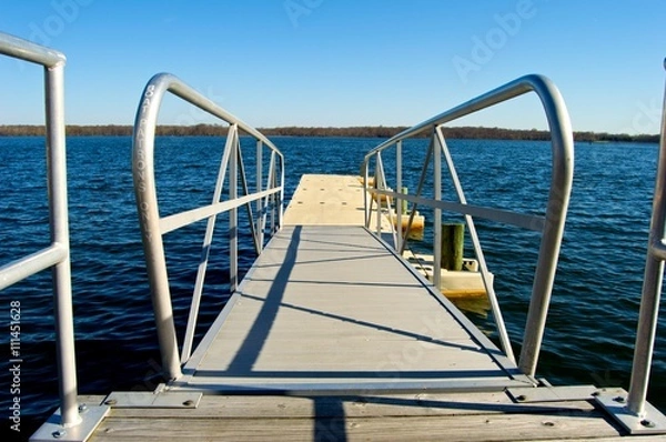 Obraz Boat Ramp on the Lake