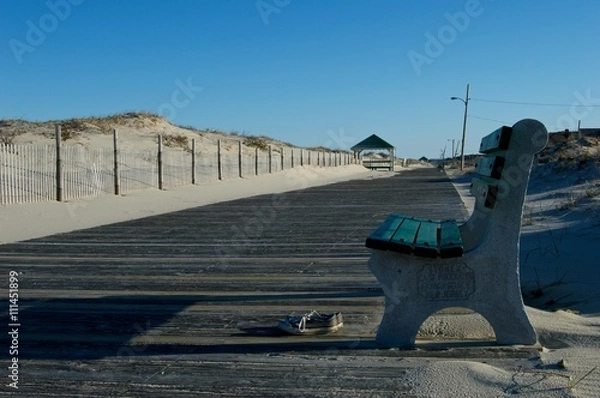 Obraz Seaside Park Beach and Boardwalk