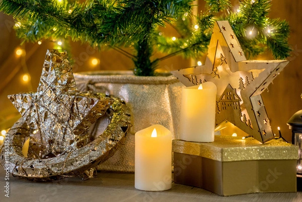 Obraz Estrellas de Navidad