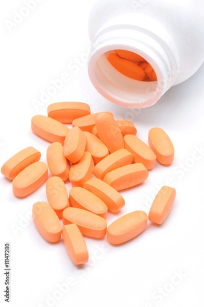 Obraz orange pills