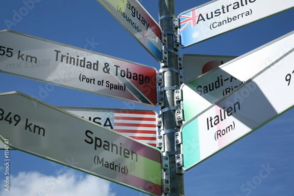 Obraz internationaler wegweiser 2006