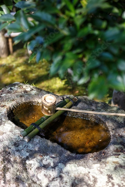 Fototapeta つくばい