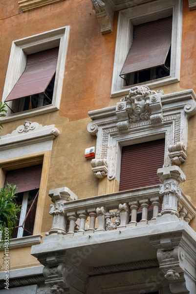 Obraz ornate building with a distinctive architectural style, likely from the early 20th century