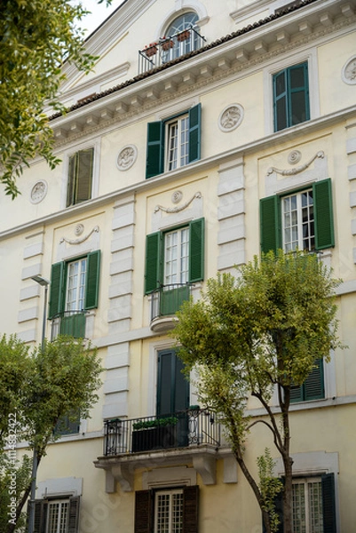 Obraz ornate building with a distinctive architectural style, likely from the early 20th century