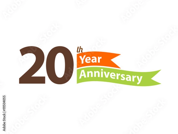 Fototapeta year anniversary