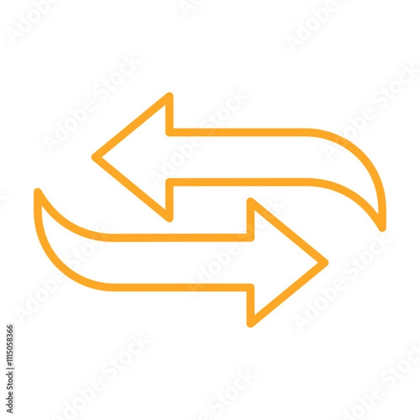 Fototapeta Swap Icon